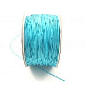Knotting cord 1 mm aquamarine